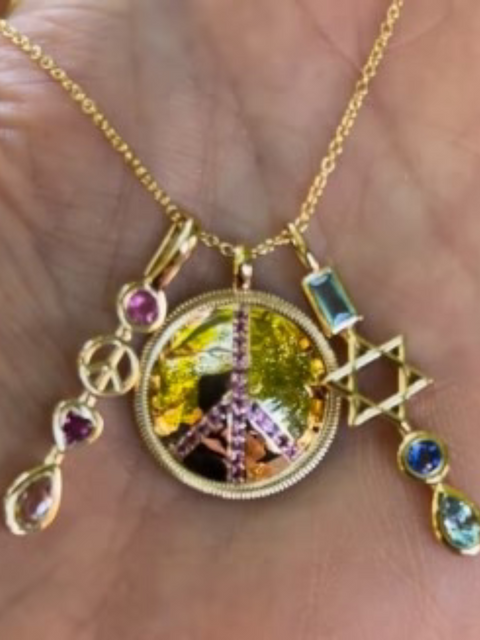 Bailey Peace Charm,My Story Fine Jewelry,- Fivestory New York