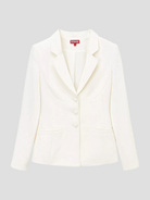 Carson Ivory Single Breasted Blazer,Staud,- Fivestory New York