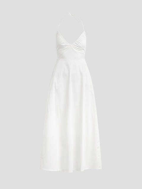 White Halting Traffic Midi Dress,Favorite Daughter,- Fivestory New York