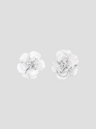 Snowflower Rose Studs,Anabela Chan,- Fivestory New York