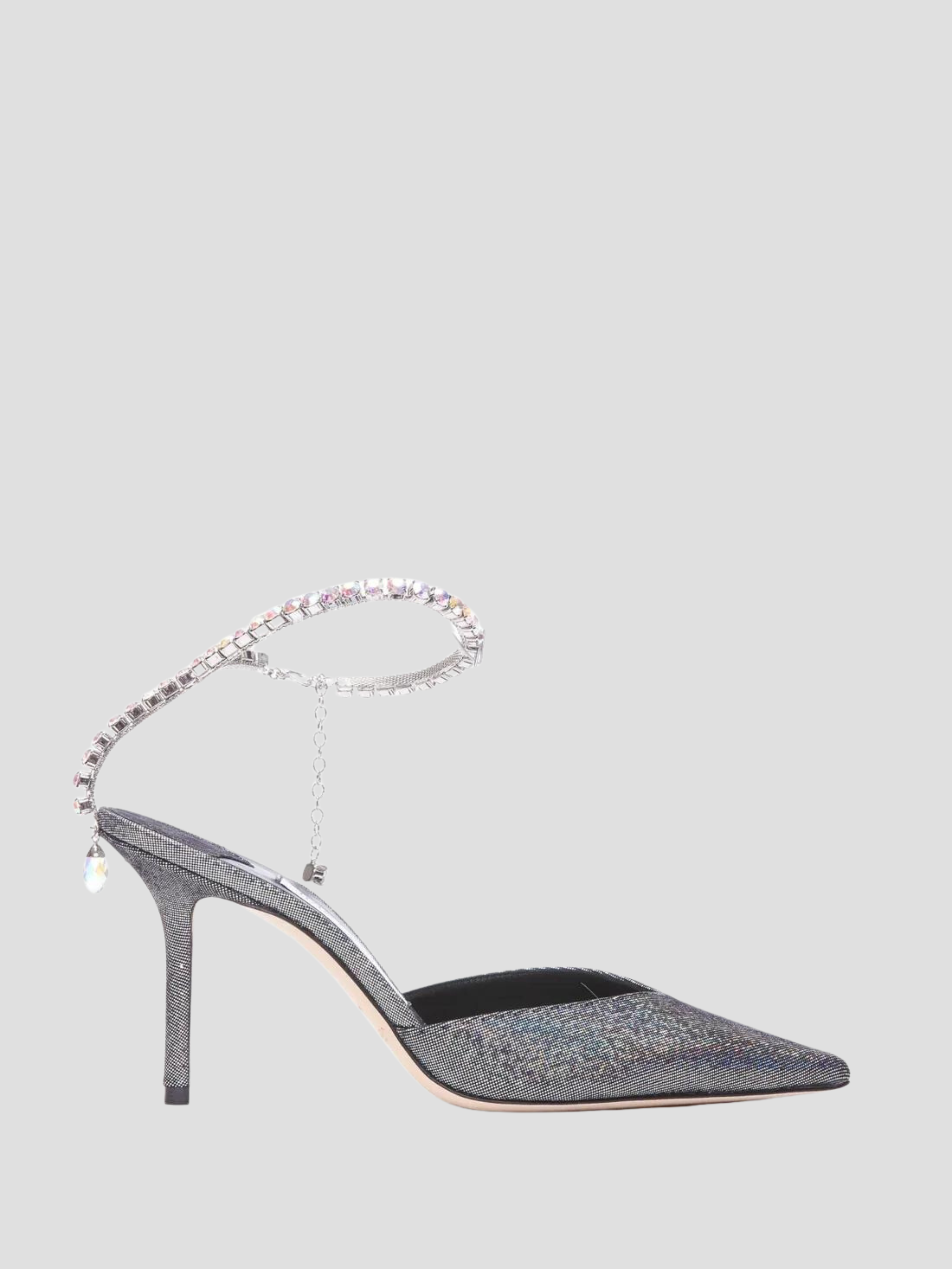 Jimmy choo metallic heels discount