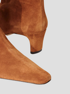 Tan Suede Wally Boots,STAUD,- Fivestory New York