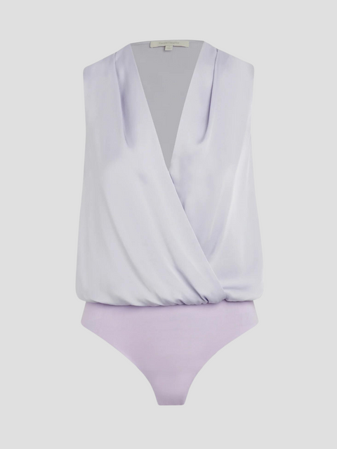The Sleeveless Date Blouse in Lilac,Favorite Daughter,- Fivestory New York