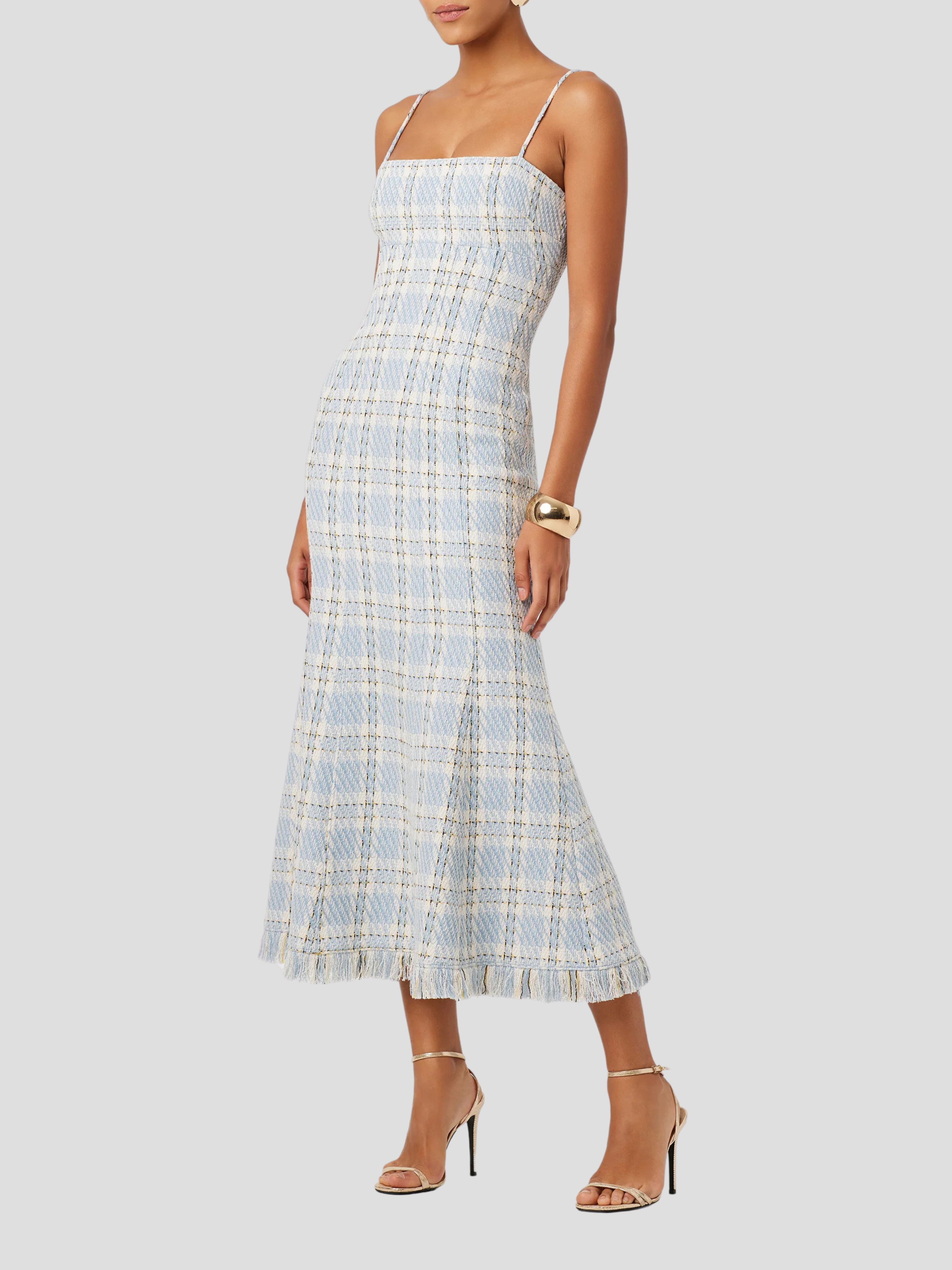 josephine midi dress Josephine Midi Dress in green Elegant vintage-inspired style