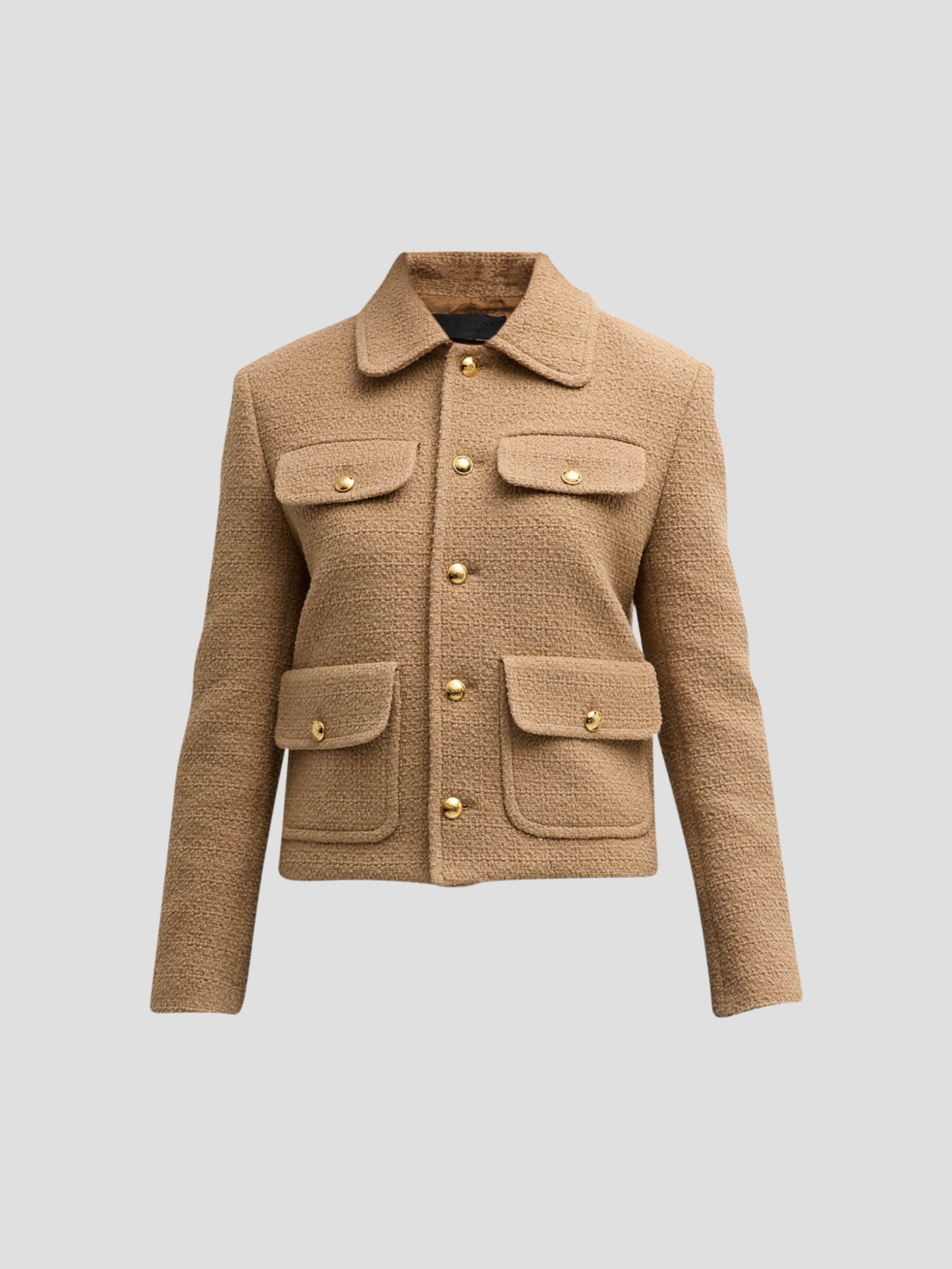 Paloma Camel Bouclé Jacket,NILI LOTAN,- Fivestory New York