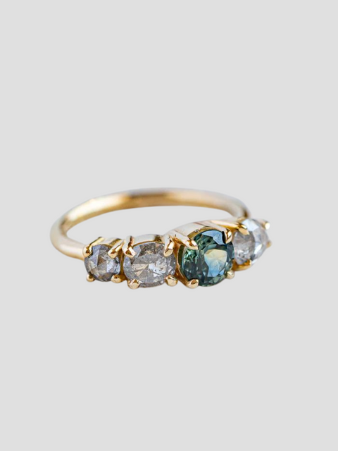 Forest Parti Sapphire Ring,Sarah Gardner,- Fivestory New York