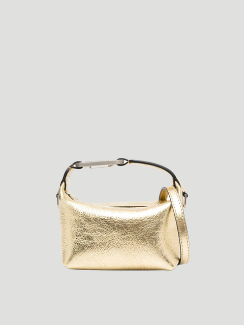 Tiny Moon Bag in Gold Leather,Eera,- Fivestory New York