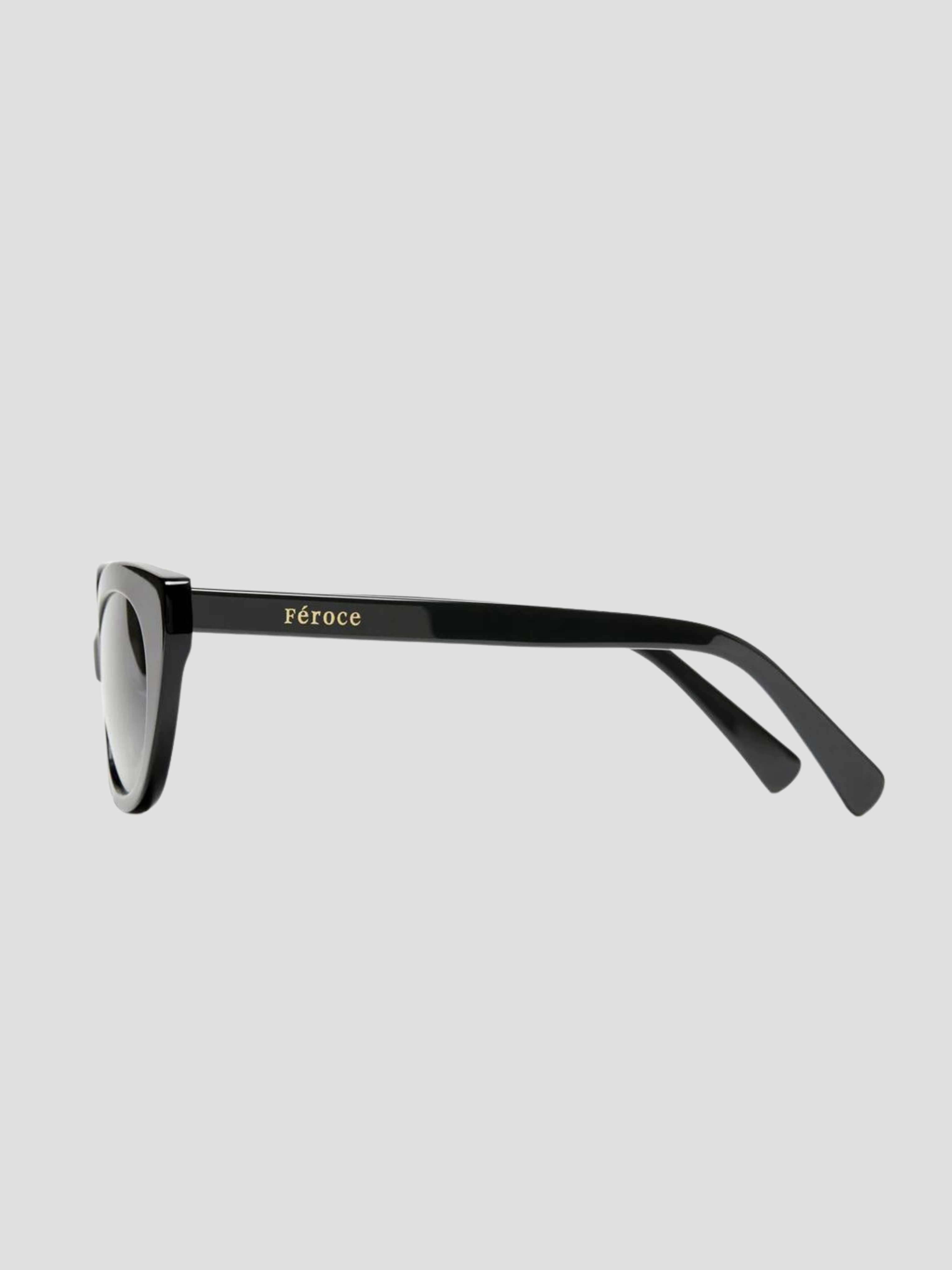 Vicky Sunglasses in Black,Feroce,- Fivestory New York