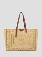 Natural Raffia E/W Bow Tote,ANYA HINDMARCH,- Fivestory New York