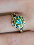 Parti Sapphire Roman Ring,Sarah Gardner,- Fivestory New York