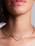 Petite Radiant Chain Necklace,Marie Mas,- Fivestory New York