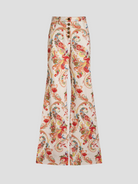 Printed Wide Leg Denim Jeans,ETRO,- Fivestory New York