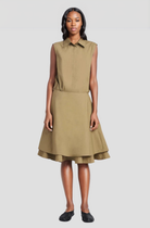 Cindy Dress In Washed Cotton Poplin,PROENZA SCHOULER,- Fivestory New York