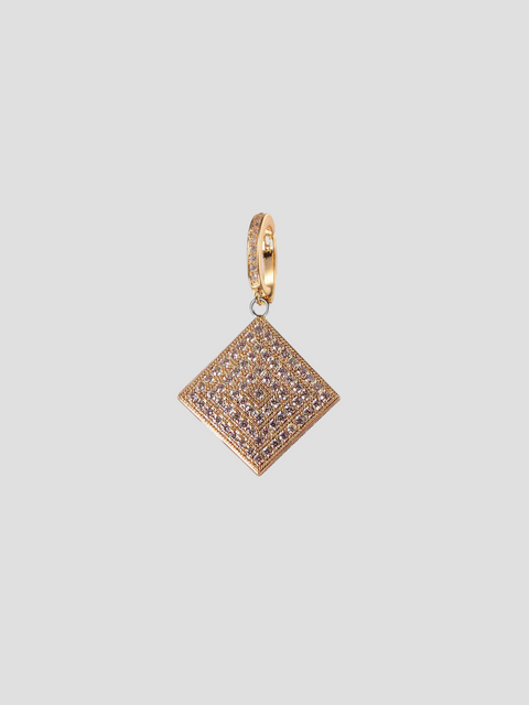 Gold Small CZ Pendant,elaMariie,- Fivestory New York