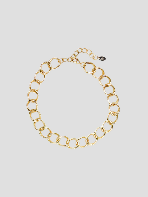 Gold Chunky Chain Necklace,elaMariie,- Fivestory New York
