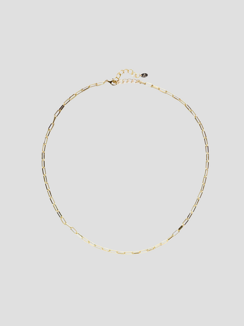 Gold Dainty Link Necklace,elaMariie,- Fivestory New York