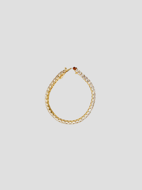 Gold Tennis Bracelet,elaMariie,- Fivestory New York