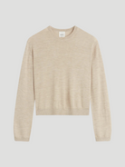 Oatmeal James Classic Crewneck,Leset,- Fivestory New York