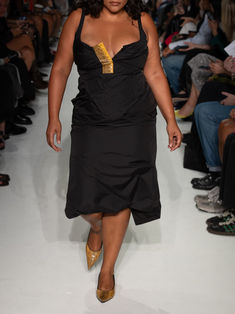 Sierra Gathered Crepe Midi Dress,16Arlington,- Fivestory New York