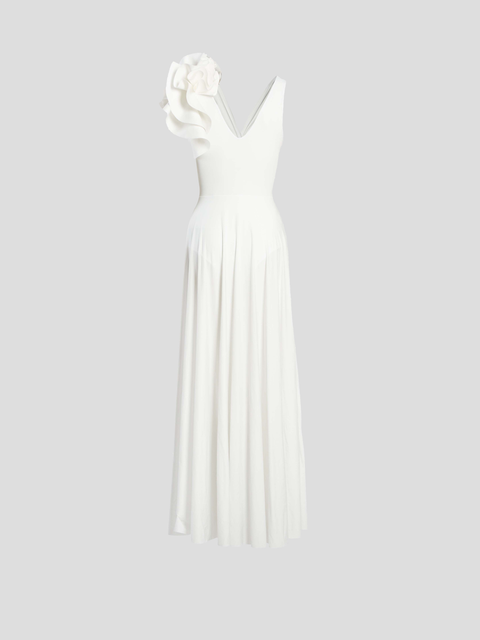 Blanca Off White Reversible Maxi Dress,Maygel Coronel,- Fivestory New York