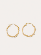 The Chance Encounter Gold Vermeil Wire Earrings,Completedworks,- Fivestory New York