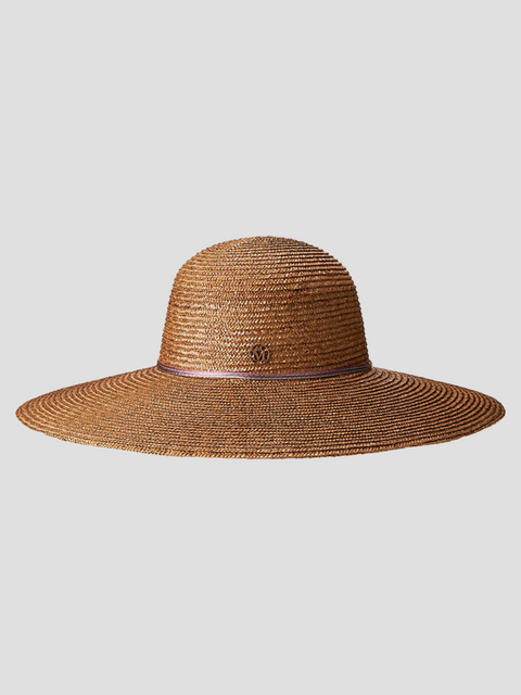 Blanche Camel Straw Hat,Maison Michel,- Fivestory New York