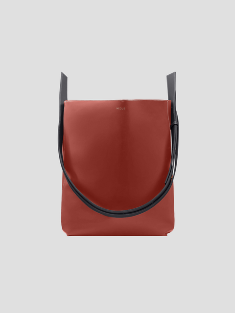 Saturn Burgundy Leather Tote Bag,Neous,- Fivestory New York