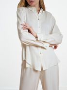 White Monte Carlo Shirt,Nouvelle,- Fivestory New York