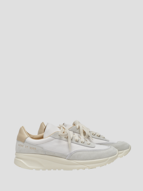 Track 80 Laceup Sneaker in White,Common Projects,- Fivestory New York