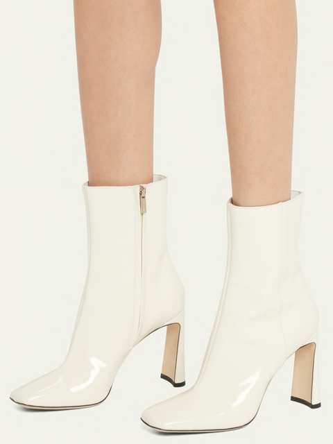 Kinsey 75mm Patent Leather Ankle Boot,Jimmy Choo,- Fivestory New York