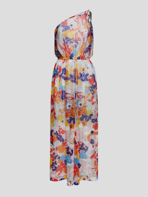 Floral Print One Shoulder Dress,Missoni,- Fivestory New York