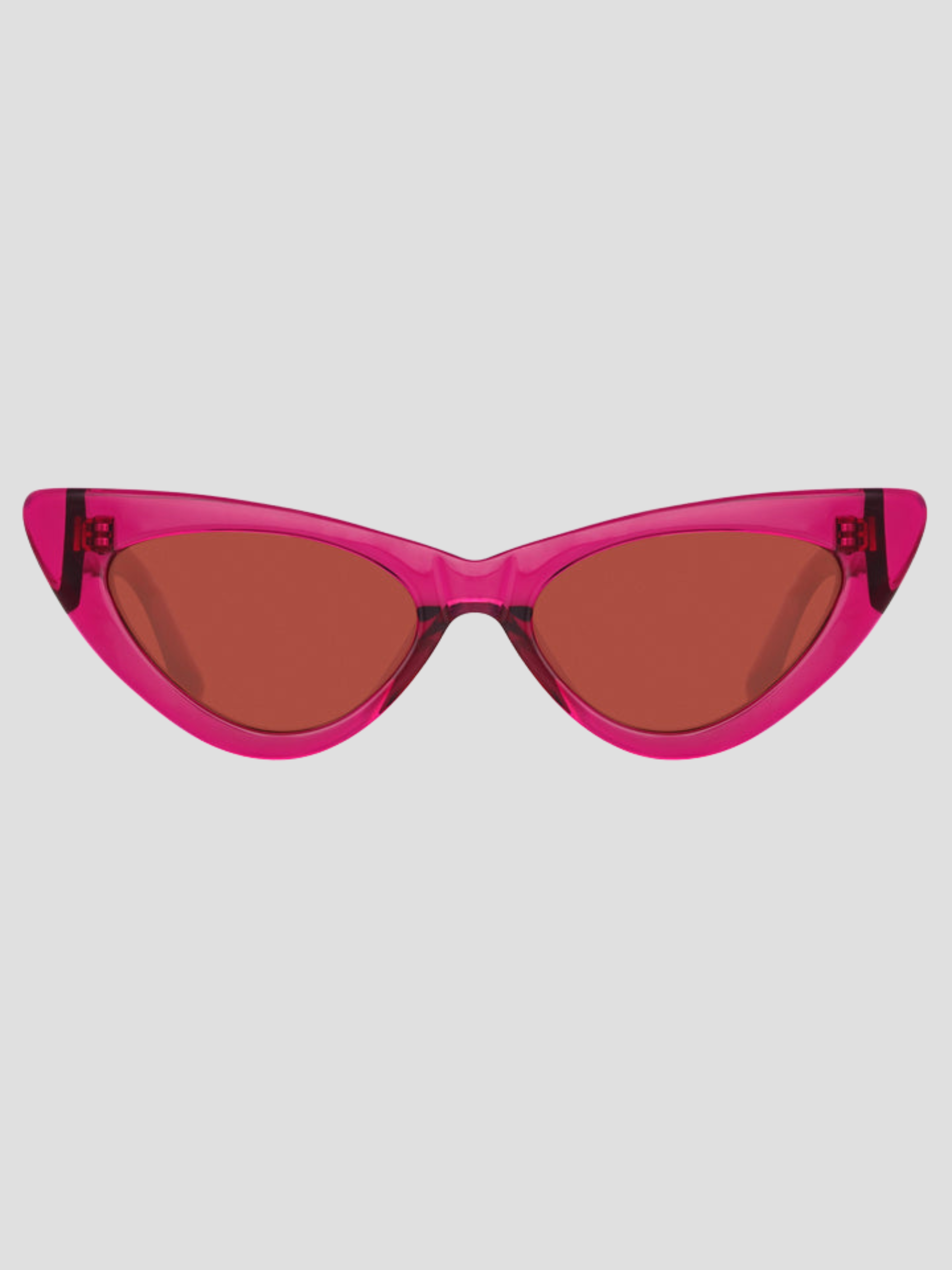 Pink cat top eye sunglasses