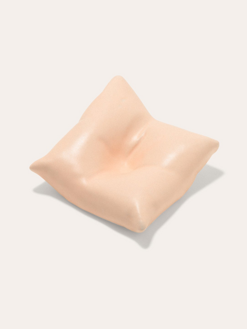B43 Ceramic Cushion in Peach,Completedworks,- Fivestory New York