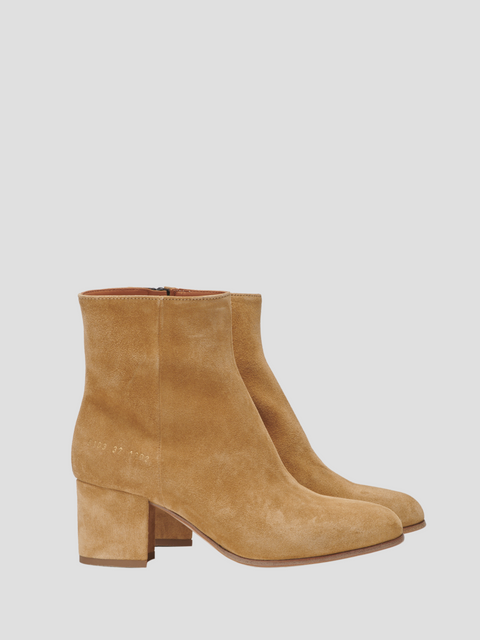 City Boot in Camel Suede,Common Projects,- Fivestory New York
