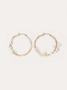 Blast Off Pearl and White Topaz Gold Vermeil Earrings,Completedworks,- Fivestory New York