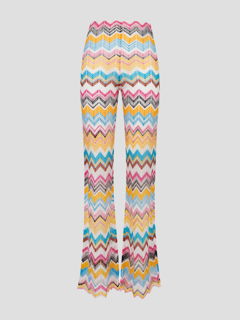 Multi Knitted Chevron Pull On Pant,Missoni Mare,- Fivestory New York