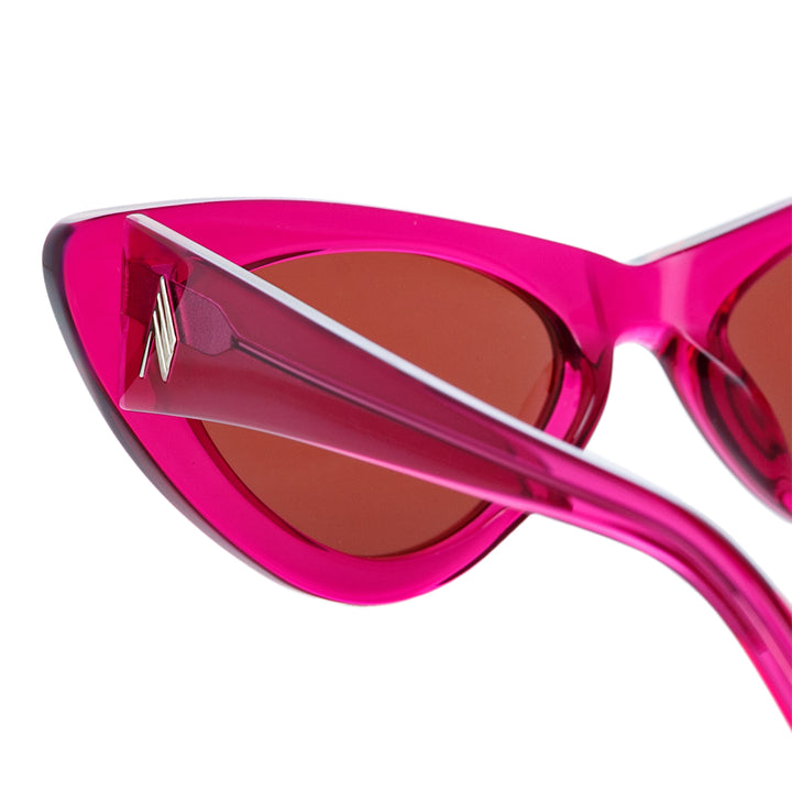 THE ATTICO Dora cat-eye acetate sunglasses