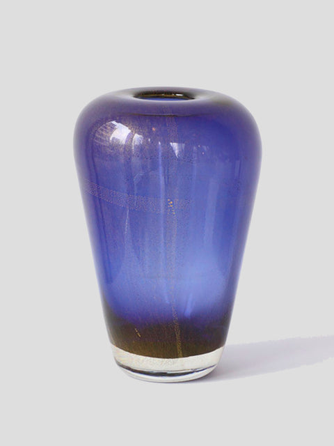 Notte Blue Wide-Neck Vase,Venini,- Fivestory New York