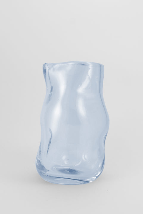 Onda Carafe and Drinking Glass Set in Blue,Nathalie Schreckenberg,- Fivestory New York