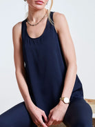 Tivoli Silk-Satin Tank Top,Nouvelle,- Fivestory New York