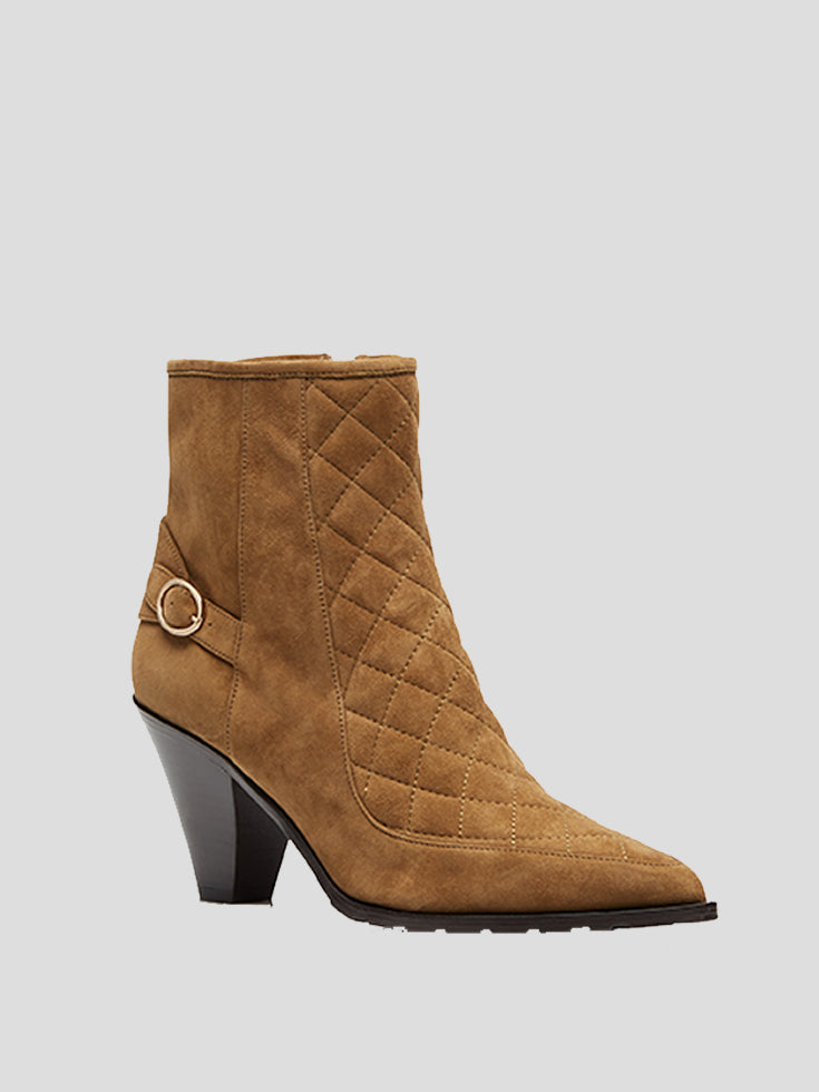 70mm Drive Quilted Ankle Boots,Aquazzura,- Fivestory New York