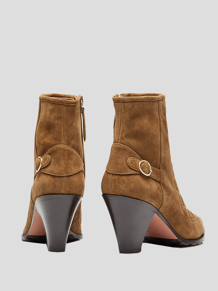 70mm Drive Quilted Ankle Boots,Aquazzura,- Fivestory New York