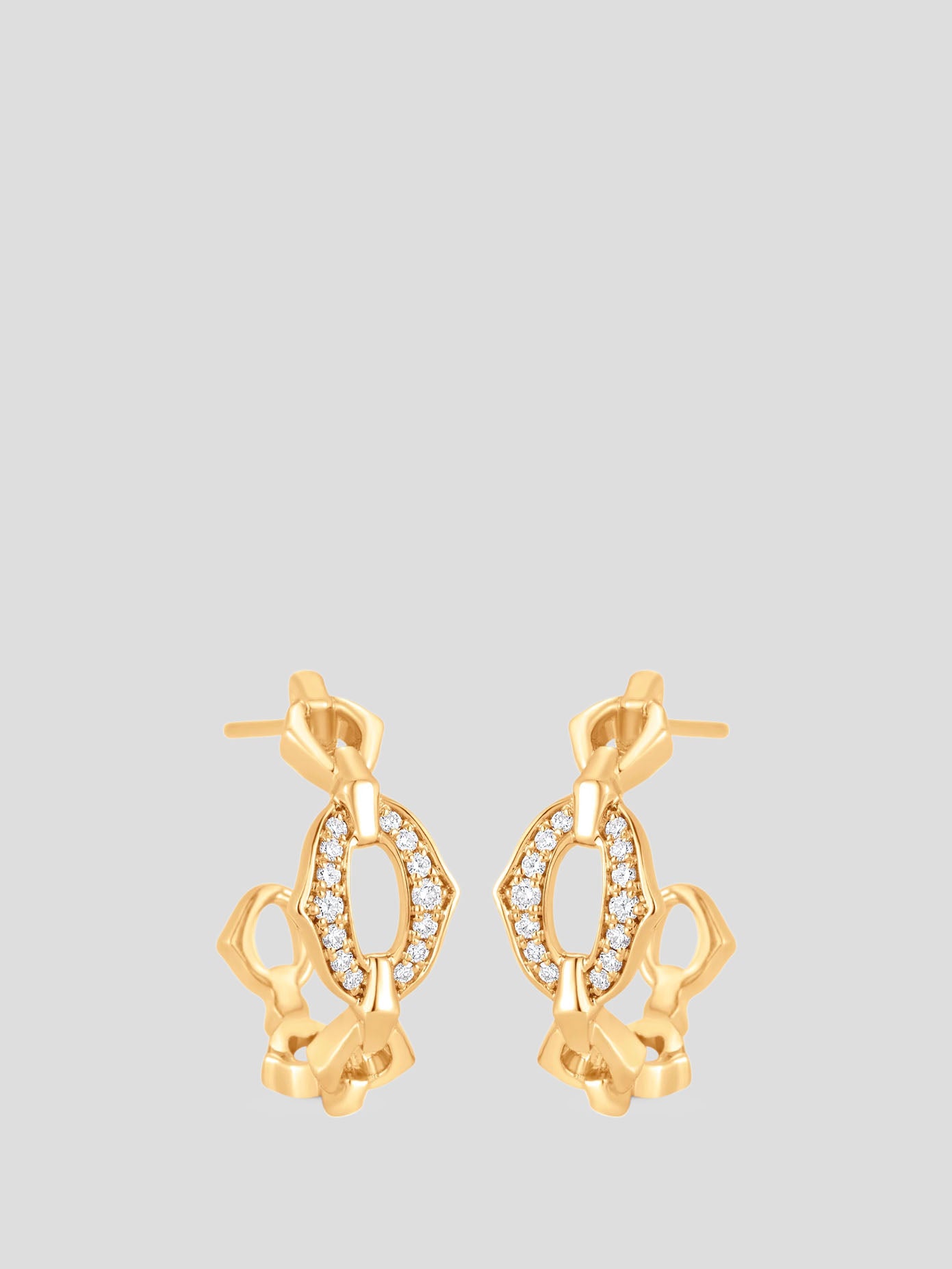 18k Yellow Gold Lucia Diamond Earrings,Sara Weinstock,- Fivestory New York