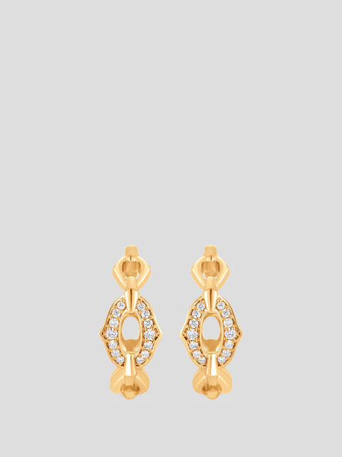 18k Yellow Gold Lucia Diamond Earrings,Sara Weinstock,- Fivestory New York