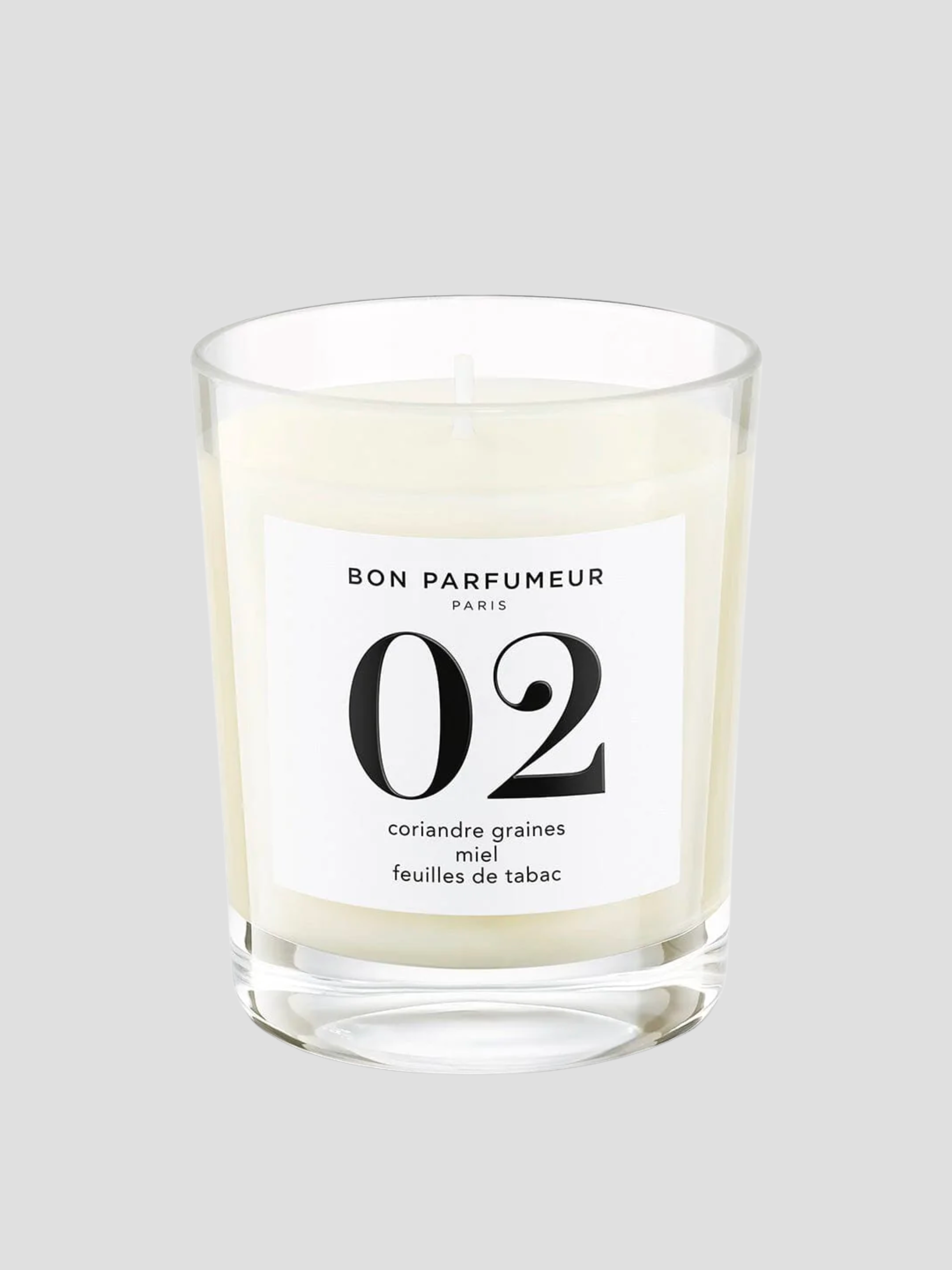 No. 2 Coriander Honey And Tobacco Leaf Candle,Bon Parfumeur,- Fivestory New York