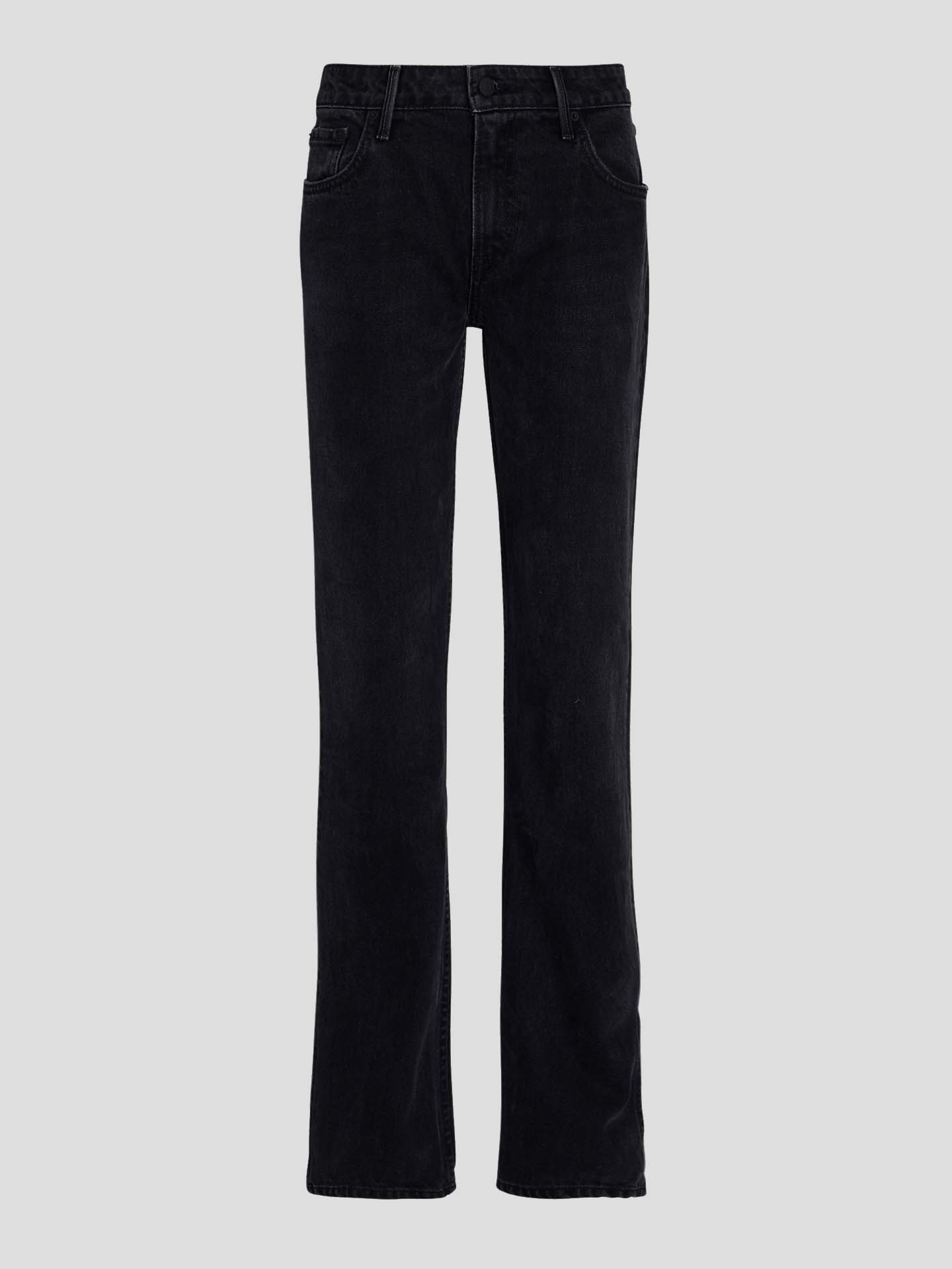 Hailey Black Wash Low Rise Jeans | York