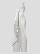 Sleeveless Pleated Jumpsuit,Semsem,- Fivestory New York