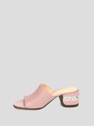 Crystal Dusty Pink Leather Mule,Nicholas Kirkwood,- Fivestory New York